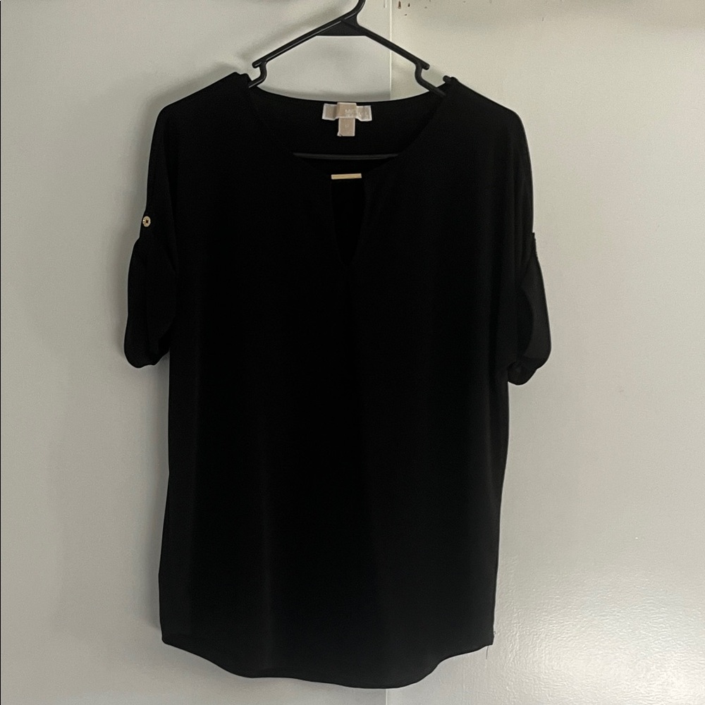 Michael Kors Classic Black Blouse